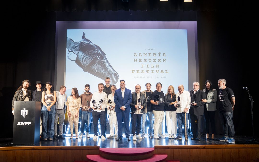 Almería Western Film Festival clausura su edición número 13 con la entrega del palmarés y el premio Desierto de Tabernas