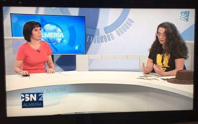 Entrevista a Cristina Serena, Coordinadora del AWFF en Canal Sur Noticias Almería